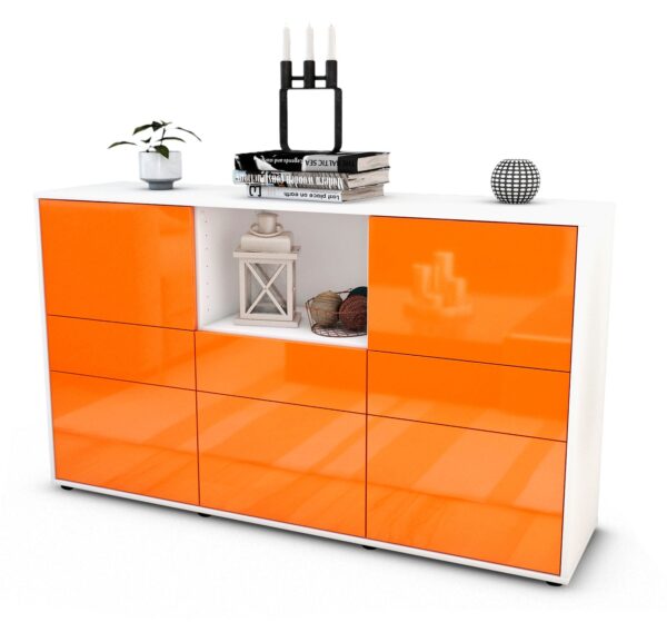 Sideboard Dominika, Orange (136x79x35cm)