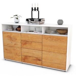 Sideboard Donabella, Eiche (136x79x35cm)