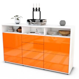 Sideboard Donabella, Orange (136x79x35cm)