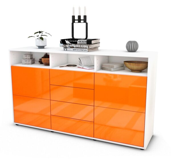 Sideboard Donabella, Orange (136x79x35cm)