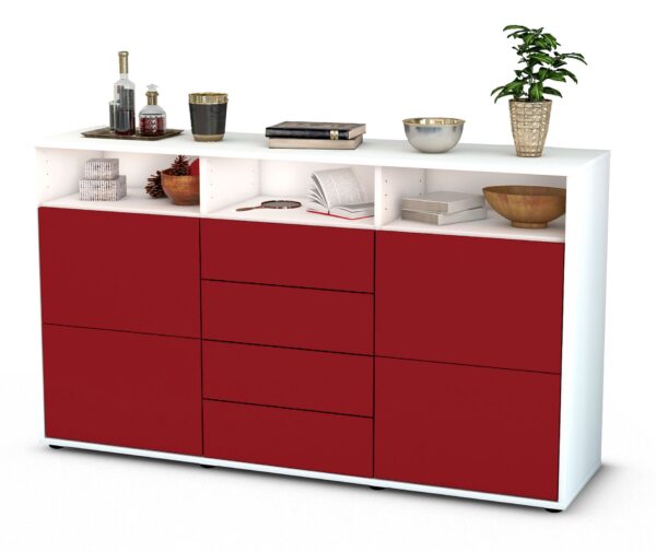 Sideboard Donabella, Bordeaux (136x79x35cm)
