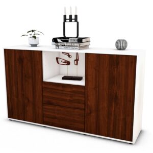Sideboard Donika, Walnuss (136x79x35cm)