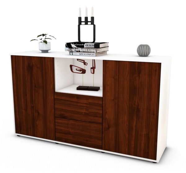 Sideboard Donika, Walnuss (136x79x35cm)