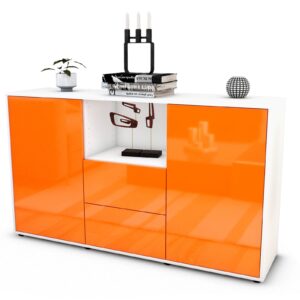 Sideboard Donika, Orange (136x79x35cm)