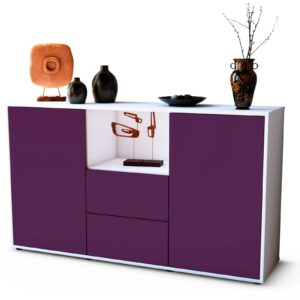 Sideboard Donika, Lila (136x79x35cm)
