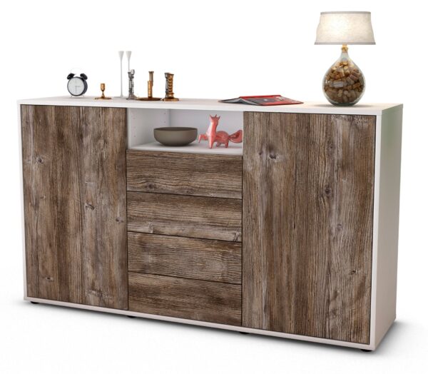 Sideboard Donnice, Treibholz (136x79x35cm)