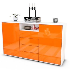 Sideboard Donnice, Orange (136x79x35cm)