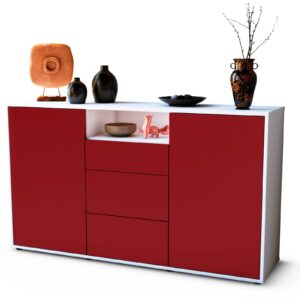 Sideboard Donnice, Bordeaux (136x79x35cm)