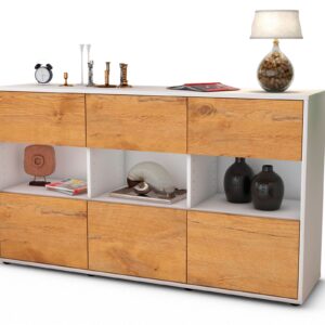 Sideboard Dorett, Eiche (136x79x35cm)