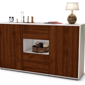 Sideboard Doriana, Walnuss (136x79x35cm)
