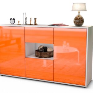 Sideboard Doriana, Orange (136x79x35cm)