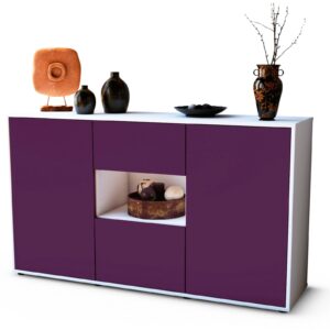 Sideboard Doriana, Lila (136x79x35cm)
