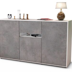 Sideboard Dorina, Beton (136x79x35cm)