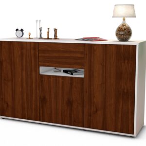 Sideboard Dorina, Walnuss (136x79x35cm)