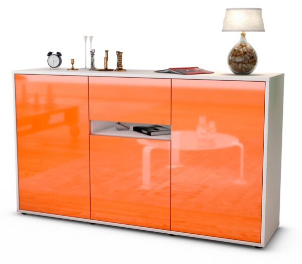 Sideboard Dorina, Orange (136x79x35cm)