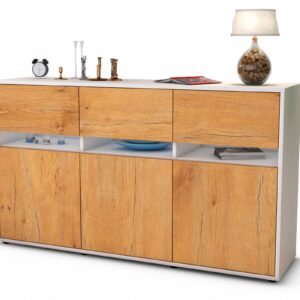 Sideboard Dorinde, Eiche (136x79x35cm)