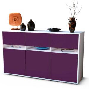 Sideboard Dorinde, Lila (136x79x35cm)