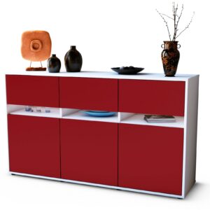 Sideboard Dorinde, Bordeaux (136x79x35cm)