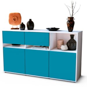 Sideboard Dorotea, Türkis (136x79x35cm)