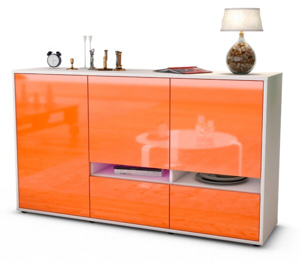 Sideboard Ebe, Orange (136x79x35cm)