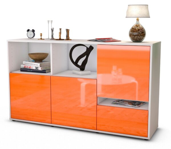 Sideboard Eda, Orange (136x79x35cm)