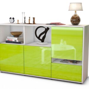 Sideboard Eda, Grün (136x79x35cm)