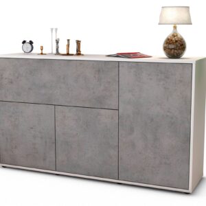 Sideboard Edera, Beton (136x79x35cm)