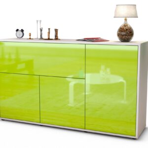 Sideboard Edera, Grün (136x79x35cm)