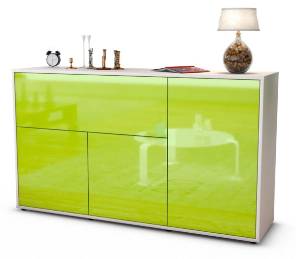 Sideboard Edera, Grün (136x79x35cm)
