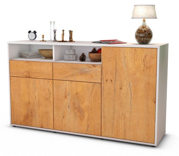 Sideboard Editta, Eiche (136x79x35cm)