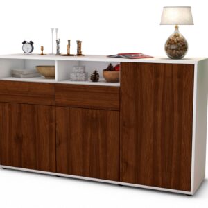 Sideboard Editta, Walnuss (136x79x35cm)