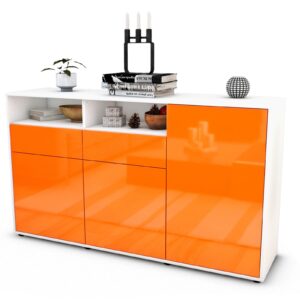 Sideboard Editta, Orange (136x79x35cm)