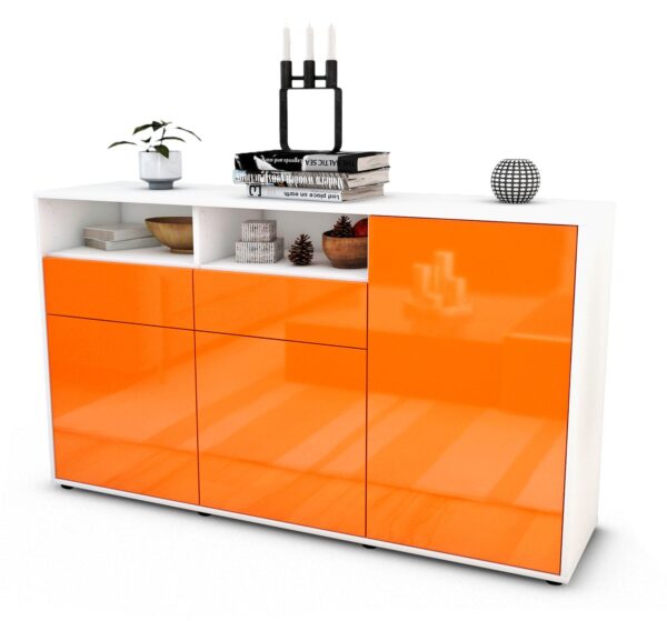 Sideboard Editta, Orange (136x79x35cm)