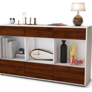 Sideboard Efisia, Walnuss (136x79x35cm)