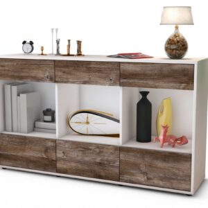 Sideboard Efisia, Treibholz (136x79x35cm)