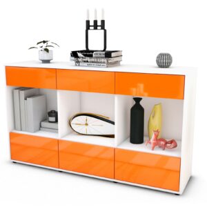 Sideboard Efisia, Orange (136x79x35cm)