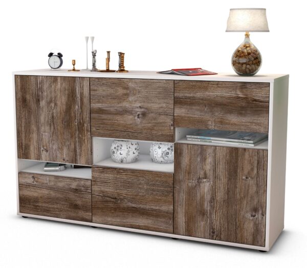 Sideboard Egizia, Treibholz (136x79x35cm)