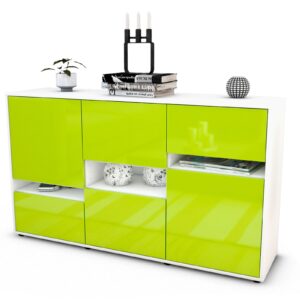 Sideboard Egizia, Grün (136x79x35cm)