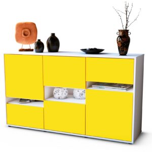 Sideboard Egizia, Gelb (136x79x35cm)