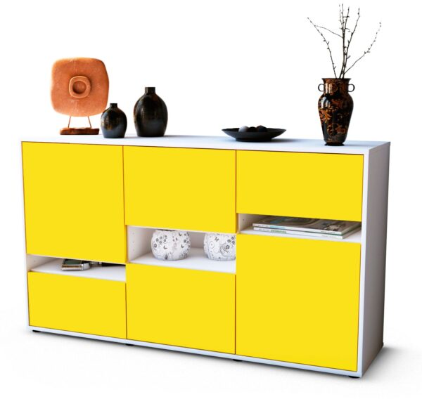 Sideboard Egizia, Gelb (136x79x35cm)