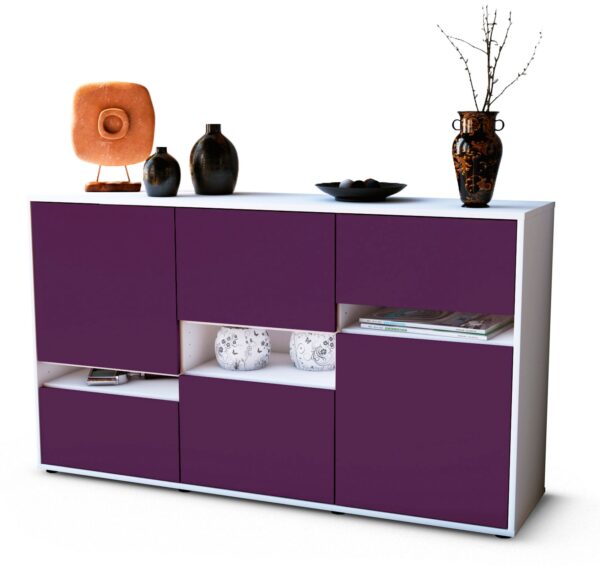 Sideboard Egizia, Lila (136x79x35cm)