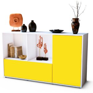 Sideboard Ela, Gelb (136x79x35cm)