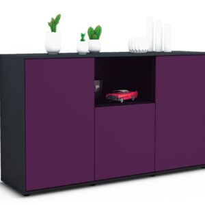 Sideboard Demetria, Lila (136x79x35cm)