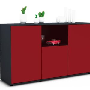 Sideboard Demetria, Bordeaux (136x79x35cm)