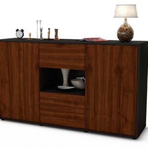 Sideboard Denise, Walnuss (136x79x35cm)
