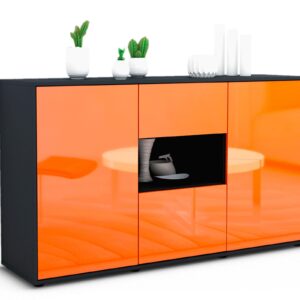 Sideboard Denise, Orange (136x79x35cm)