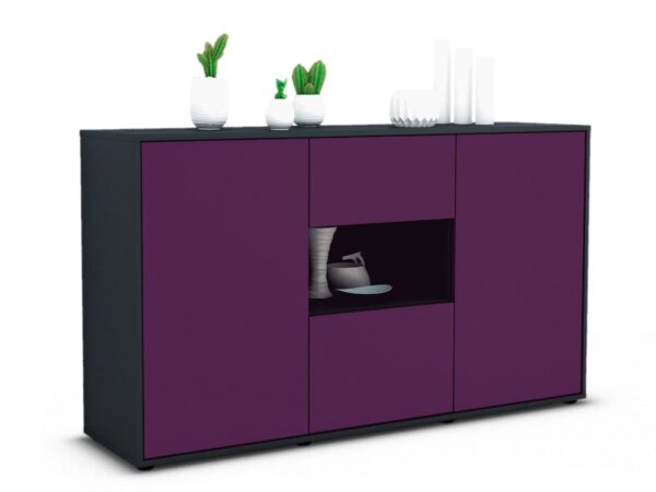 Sideboard Denise, Lila (136x79x35cm)