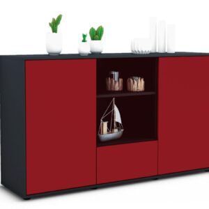 Sideboard Desideria, Bordeaux (136x79x35cm)