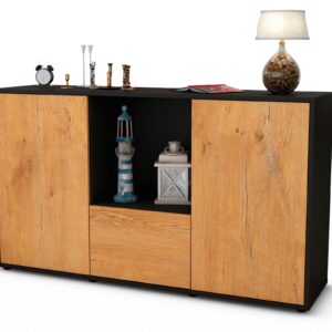 Sideboard Dhonna, Eiche (136x79x35cm)