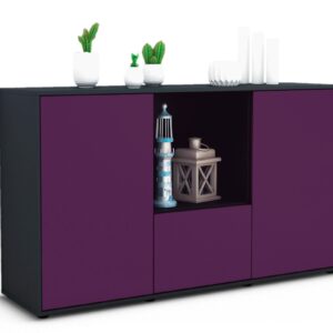 Sideboard Dhonna, Lila (136x79x35cm)